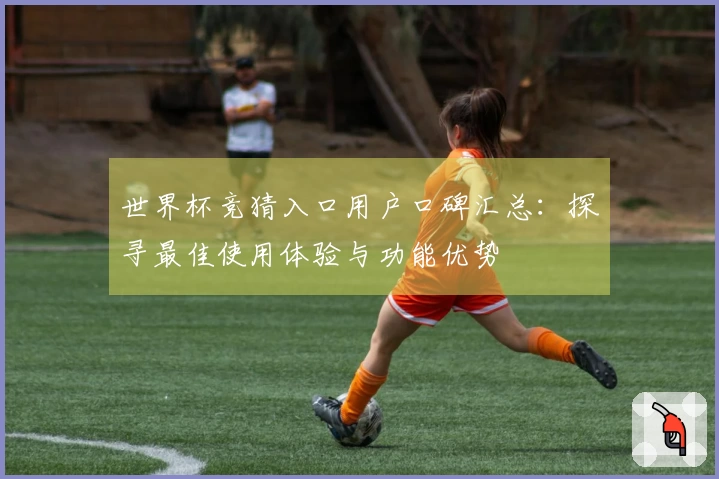 世界杯竞猜入口用户口碑汇总：探寻最佳使用体验与功能优势